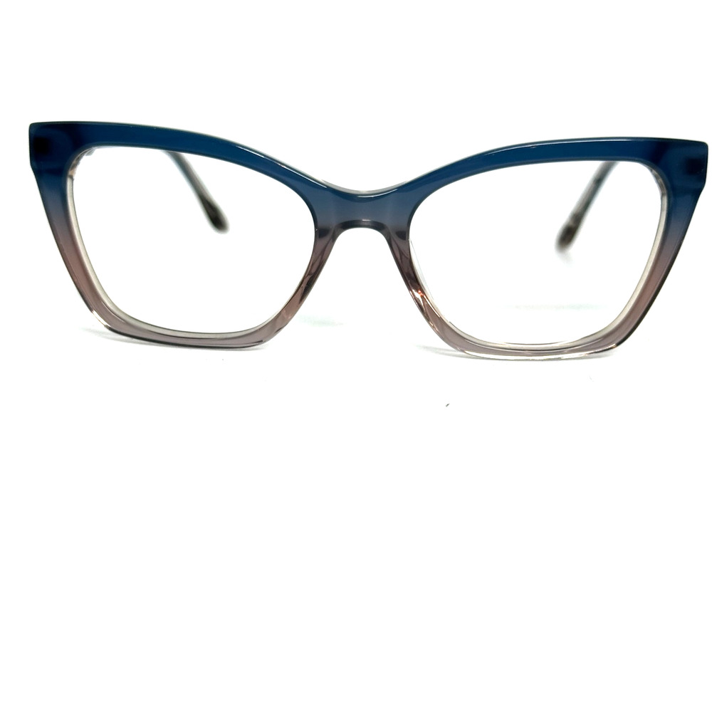 BCBGMAXAZRIA‎ Cerise Blue Fade 48-16-130 Flex Hinge Eyeglasses H20553